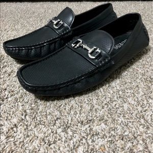 Black loafers Guess brand color black size 9.5
